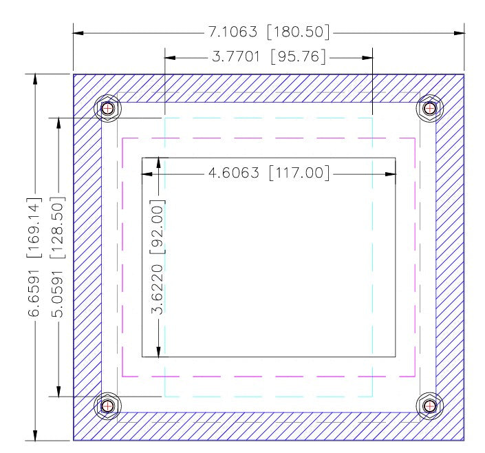 Allen Bradley DTAM Keypad to Allen Bradley PanelView Plus 7 4.3" Touch (AP1027-1008-SM)