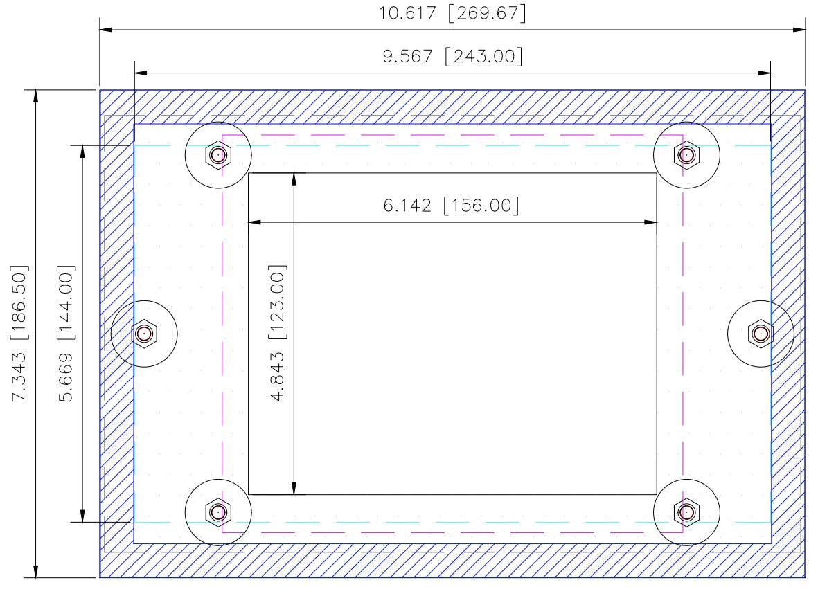 Allen Bradley PanelView Plus 6 600 Keypad to Panelview Plus and Plus 7 Keypad and Touch (AP2007-1024-IN)