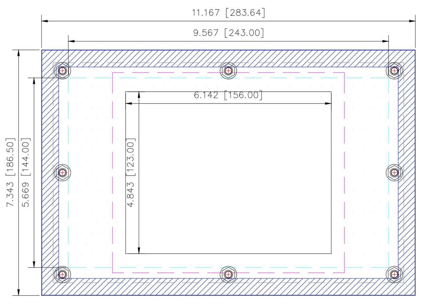 Allen Bradley PanelView Plus 600 Keypad to Allen Bradley PanelView Plus and Plus 7 Keypad and Touch (AP2007-1024-SM)