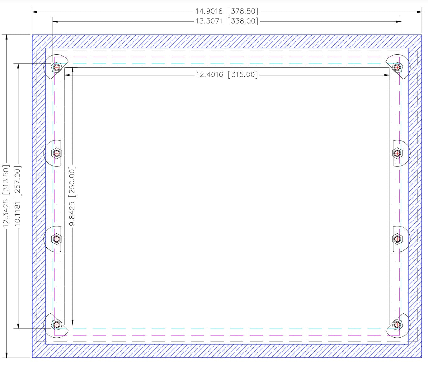 Allen Bradley PanelView Plus 1250 Touch to Allen Bradley OptixPanel and Panel PC 6300P 12.1" Touch (AP3017-3105-IN)