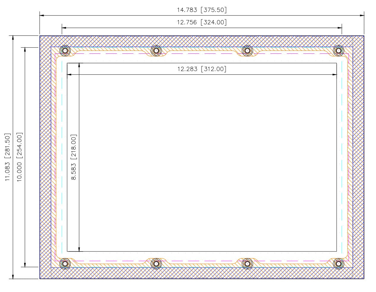 Allen Bradley Panel PC 1200P 12" to Allen Bradley PanelView Plus 7 12.1" Touch (AP3023-3005-BP)
