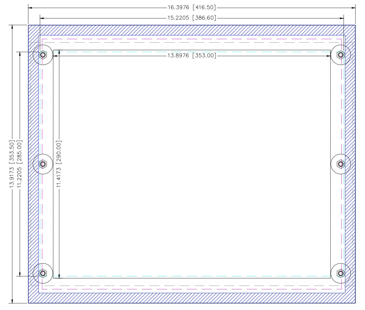 Allen Bradley Panel PC 6181 1500P 15" Touch to Allen Bradley PanelView Plus 7 15" Touch (AP4020-3021-IN)