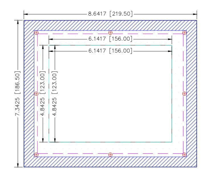 Allen Bradley PanelView 5000, Plus, Plus 6, Plus 7 to Allen Bradley PanelView 5000, Plus, Plus 6, Plus 7 (AP1024-1024-SM)