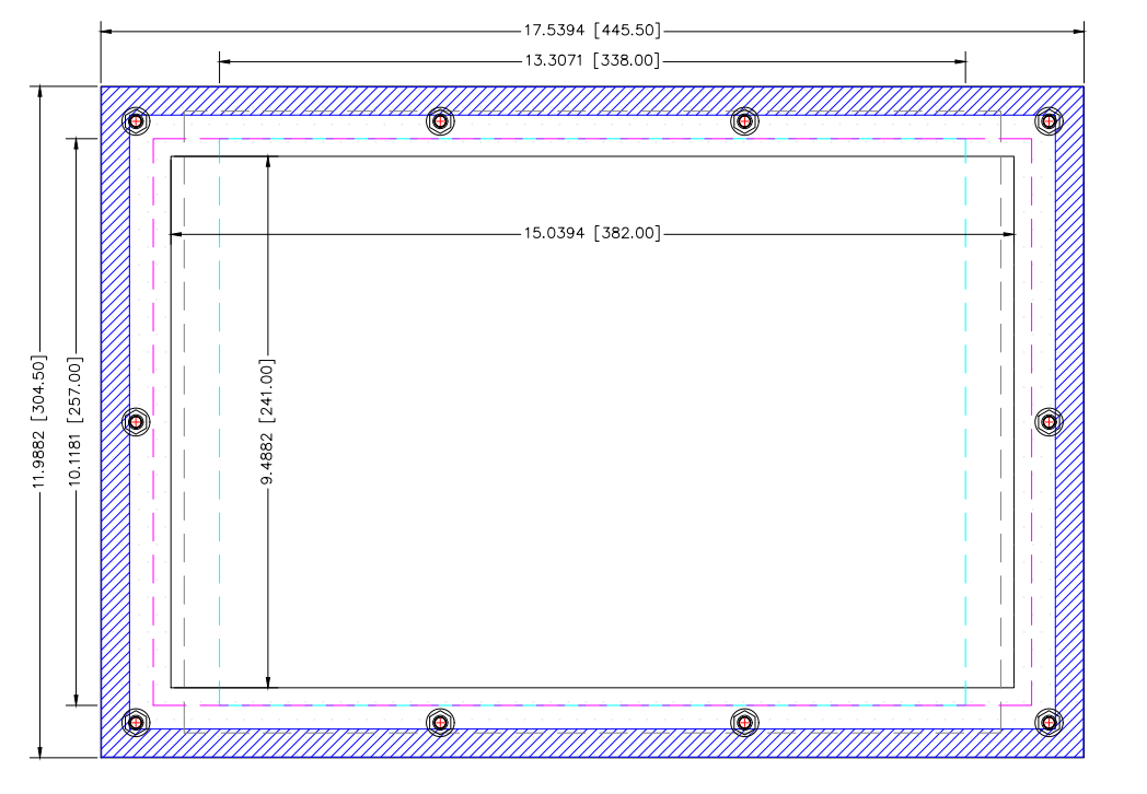 Allen Bradley PanelView Plus 1000 Touch to Siemens IPC 277E and ITC 15" Touch (AP3017-3062-SM)