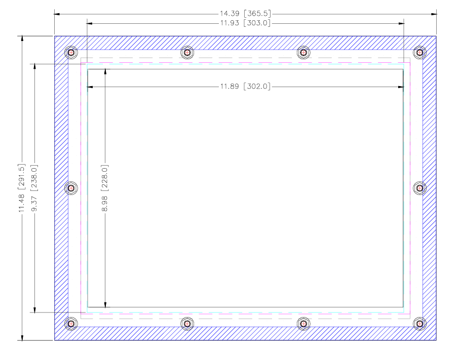 Omron NT Series 10.4" Touch to Omron NS Series Touch (AP3142-3030-SM)