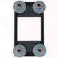 Adapter Plate - 1/8 DIN to 1/16 DIN