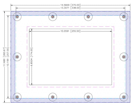 Allen Bradley PanelView Standard / Plus / Plus 6 Touch to Allen Bradley OptixPanel 10.1" Wide Touch (AP3017-2113-IN)