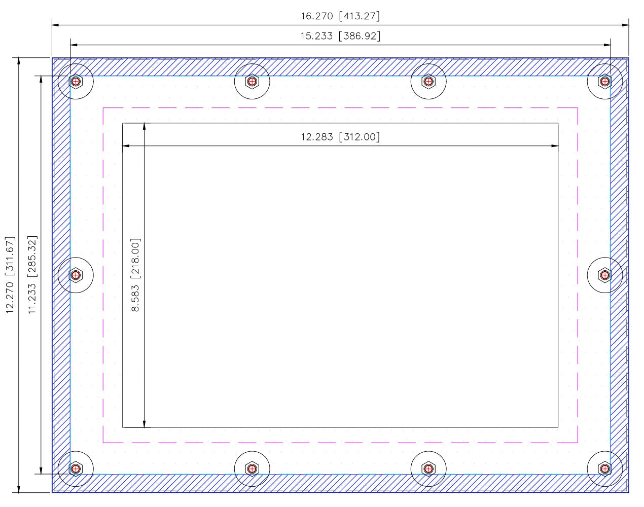 Allen Bradley Panel PC 6181 1500P 15" Touch to Allen Bradley PanelView Plus 7 12.1" Touch (AP4020-3005-IN)