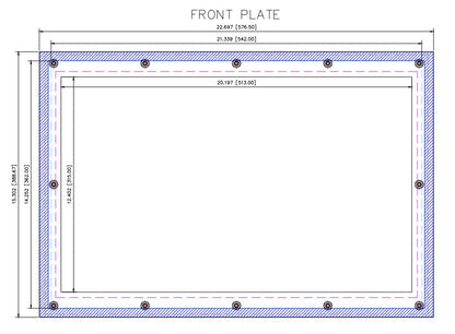 Siemens ITC 2200 22" Touch to Siemens ITC 2200 22" Touch V3 (AP5016-5015-BP)