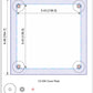Cover Plate - 1/2 DIN