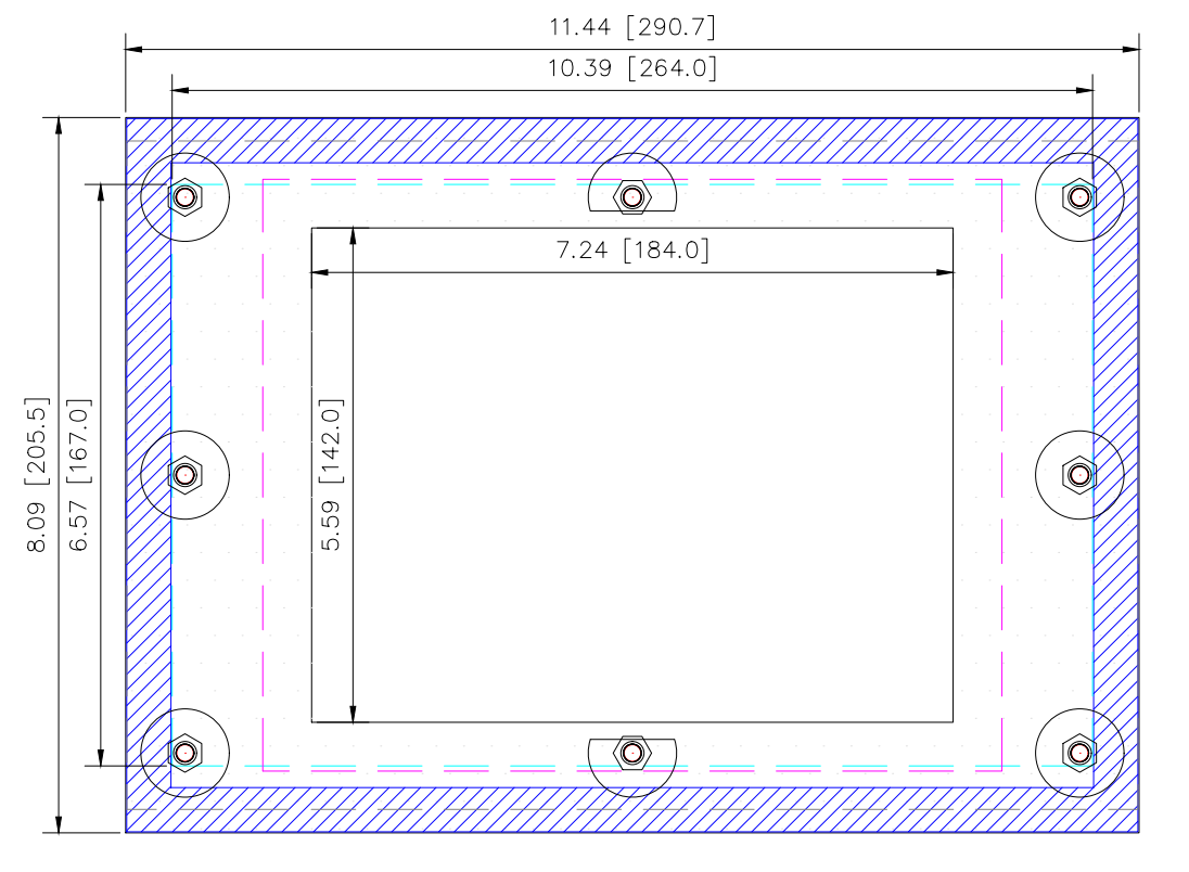 Allen Bradley PanelView Standard 600 Keypad to Allen Bradley