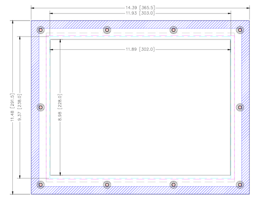 Omron NT Series 10.4" Touch to Omron NS Series Touch (AP3142-3030-SM)