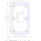 Adapter Plate - Barber-Colman 521/522/523/524 to 1/16 DIN