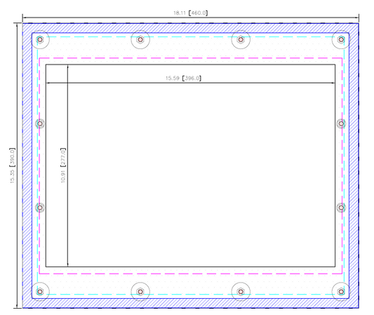 Pro-face FP3900 19" Touch to Pro-face SP5000 15" Touch (AP4109-4110-IN)