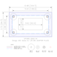 Adapter Plate - Omega 400 Series to 1/8 DIN